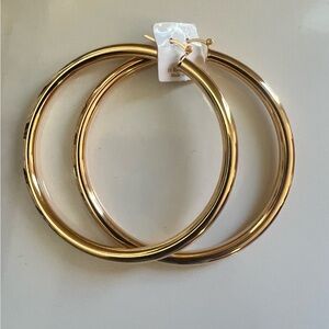 Elegant Gold Hoop Earrings